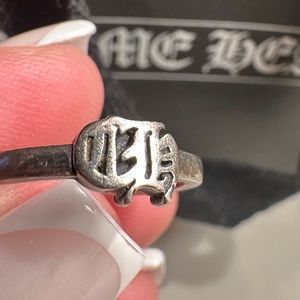 Chrome Hearts Sterling Silver Ring 2011